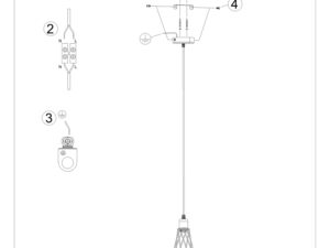 miniaturka Czarna Lampa Wisząca NOCTA 1 E27 Stal 15W LED