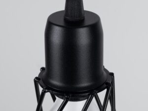 miniaturka Czarna Lampa Wisząca NOCTA 1 E27 Stal 15W LED