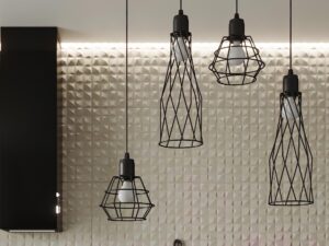 miniaturka Lampa Wisząca NOCTA 3P Czarna Stal 3 Żarówki E27