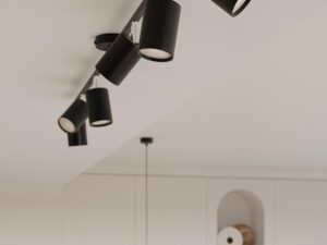 miniaturka Elegancki Plafon LUMINO 6L Czarny 6 Żarówek GU10