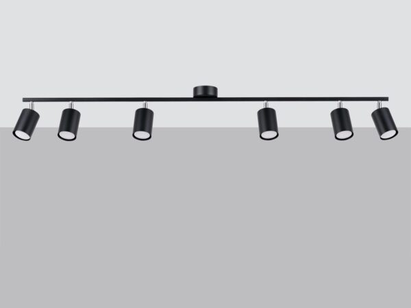 5-punktowa oprawa LED – listwa w nowoczesnym stylu