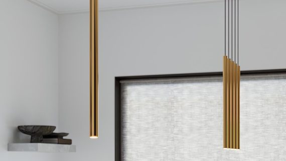 Elegancka Złota Lampa AUREO 3L 3x G9 Wisząca - obrazek 7