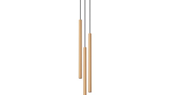 Elegancka Złota Lampa AUREO 3P 3x G9 LED