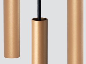 miniaturka Elegancka Złota Lampa AUREO 3P 3x G9 LED