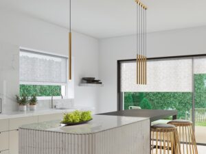 miniaturka Designerska Lampa Wisząca AUREO 5L Złota 5x8W LED