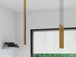 miniaturka Elegancka Złota Lampa AUREO 5P 5x G9 Wisząca