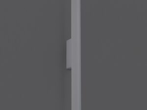 miniaturka Nowoczesny Biały / Czarny / Złoty Kinkiet AUREO 2 2x G9 Stalowy 50cm