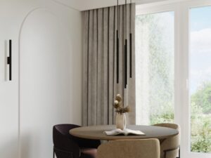 miniaturka Elegancka Złota Lampa AUREO 5P 5x G9 Wisząca