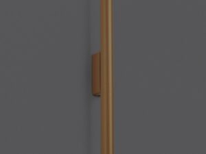 miniaturka Nowoczesny Biały / Czarny / Złoty Kinkiet AUREO 2 2x G9 Stalowy 50cm