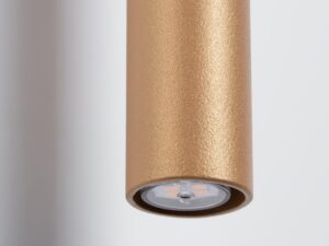 miniaturka Nowoczesny Biały / Czarny / Złoty Kinkiet AUREO 2 2x G9 Stalowy 50cm