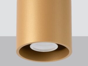 miniaturka Designerski Plafon ORION 1 Złoty GU10 10W LED