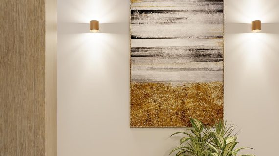 Designerski Kinkiet ORION 1 Złoty G9 10W LED - obrazek 6