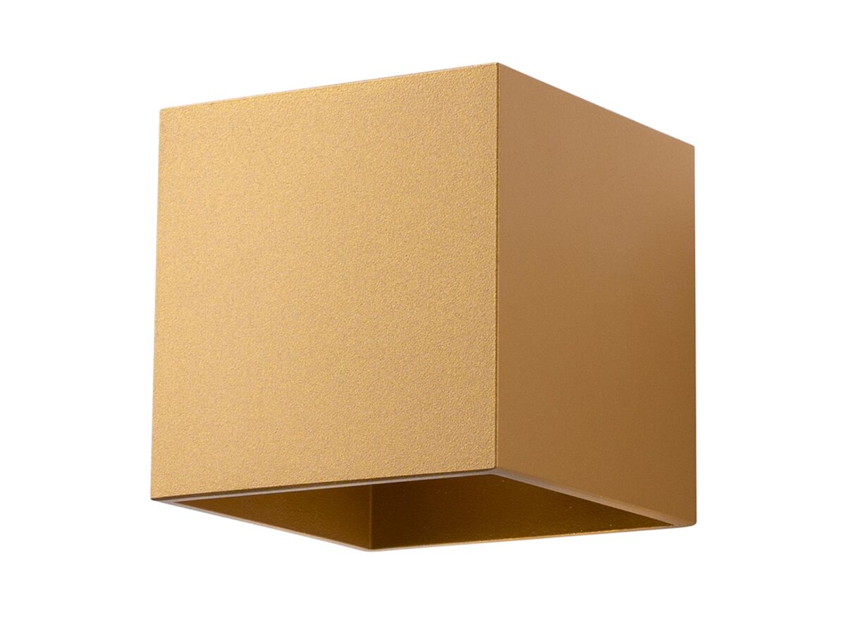 Elegancki Złoty Kinkiet QUASAR 1 1x10W LED G9