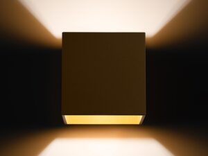 miniaturka Elegancki Złoty Kinkiet QUASAR 1 1x10W LED G9