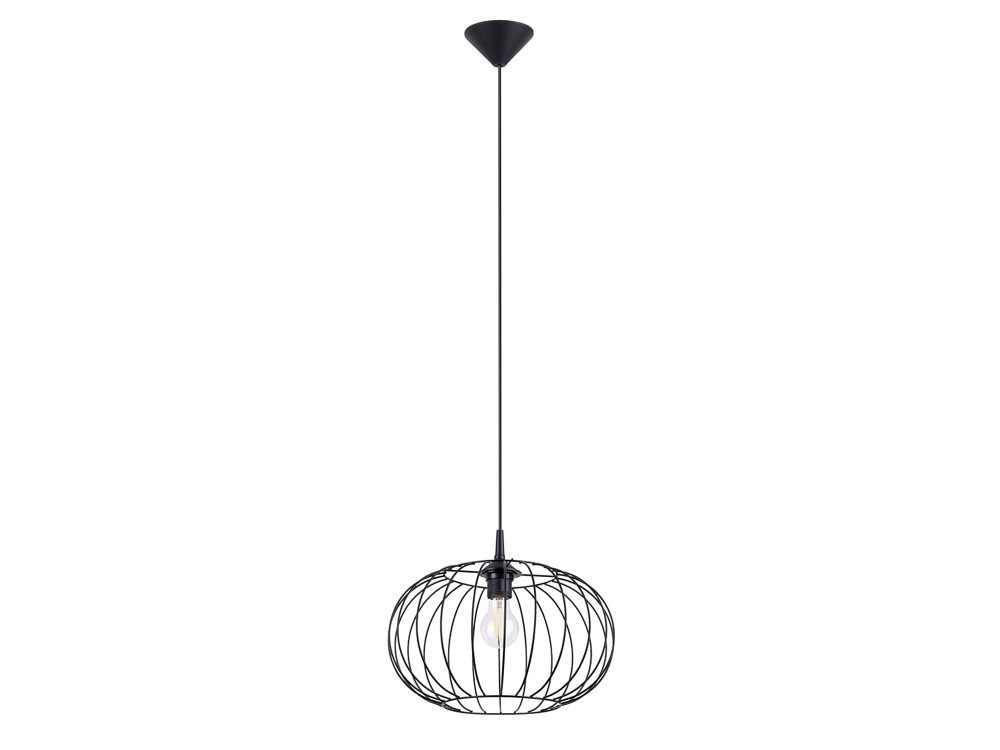 Designerska Lampa Wisząca TSUNAMI Czarna E27 1x15W - obrazek 2