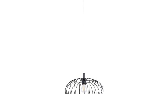 Designerska Lampa Wisząca TSUNAMI Czarna E27 1x15W - obrazek 2