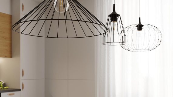 Designerska Lampa Wisząca TSUNAMI Czarna E27 1x15W - obrazek 6