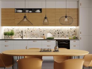 miniaturka Designerska Lampa Wisząca TSUNAMI Czarna E27 1x15W