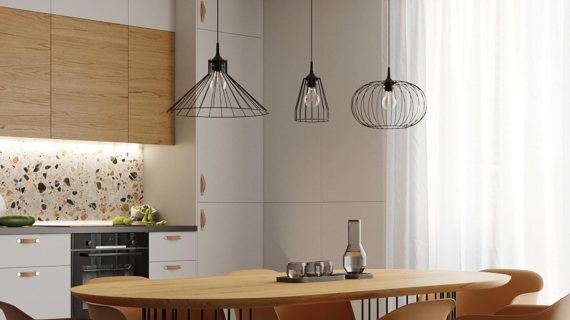 Designerska Lampa Wisząca TSUNAMI Czarna E27 1x15W - obrazek 7