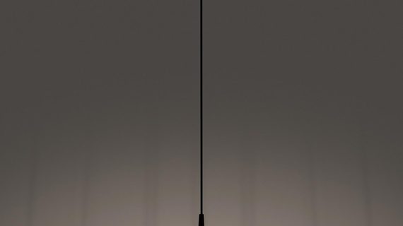 Designerska Lampa Wisząca TSUNAMI Czarna E27 1x15W - obrazek 4