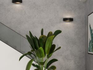 miniaturka Biały/Czarny Kinkiet TONICA Stal 1x G9 LED Nowoczesny 30cm