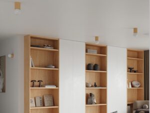 miniaturka Elegancki Plafon BOOMER 12 Drewniany G9 8W LED