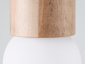 miniaturka Elegancki Plafon BOOMER 12 Drewniany G9 8W LED