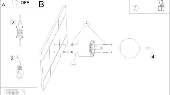 miniaturka Designerski Kinkiet BOOMER Drewno G9 10W LED 17cm