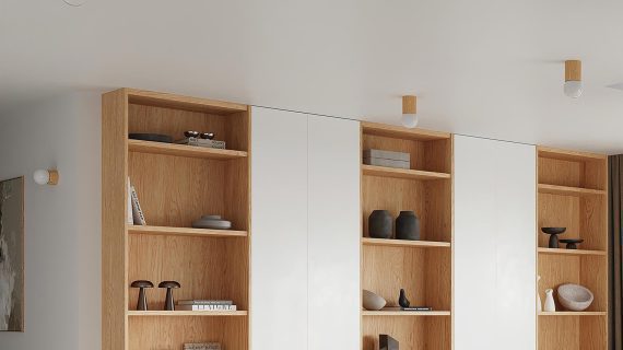 miniaturka Designerski Kinkiet BOOMER Drewno G9 10W LED 17cm