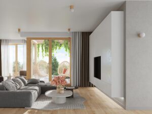 miniaturka Designerski Kinkiet BOOMER Drewno G9 10W LED 17cm