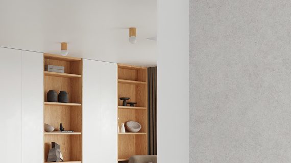 miniaturka Designerski Kinkiet BOOMER Drewno G9 10W LED 17cm