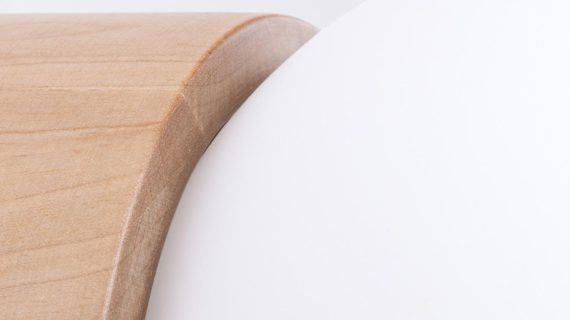 miniaturka Designerski Kinkiet BOOMER Drewno G9 10W LED 17cm