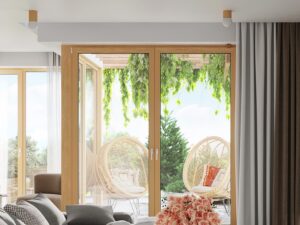 miniaturka Elegancka Lampka BOOMER Drewniana G9 8W LED 21cm