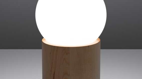 Elegancka Lampka BOOMER Drewniana G9 8W LED 21cm - obrazek 3