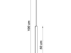 miniaturka Elegancka Lampa AUREO 1 Złoty Połysk G9 8W LED