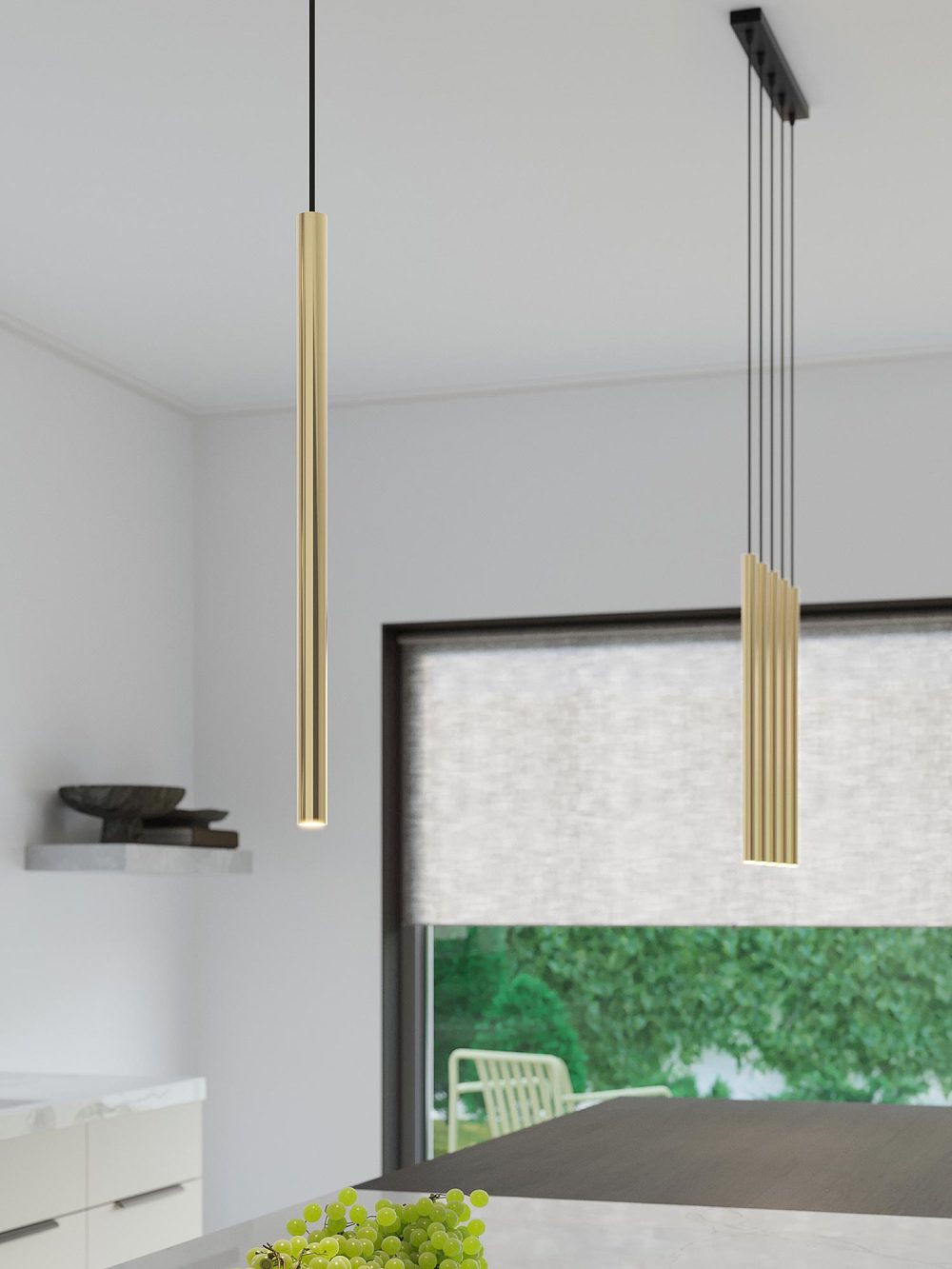 Elegancka Lampa AUREO 1 Złoty Połysk G9 8W LED - obrazek 7