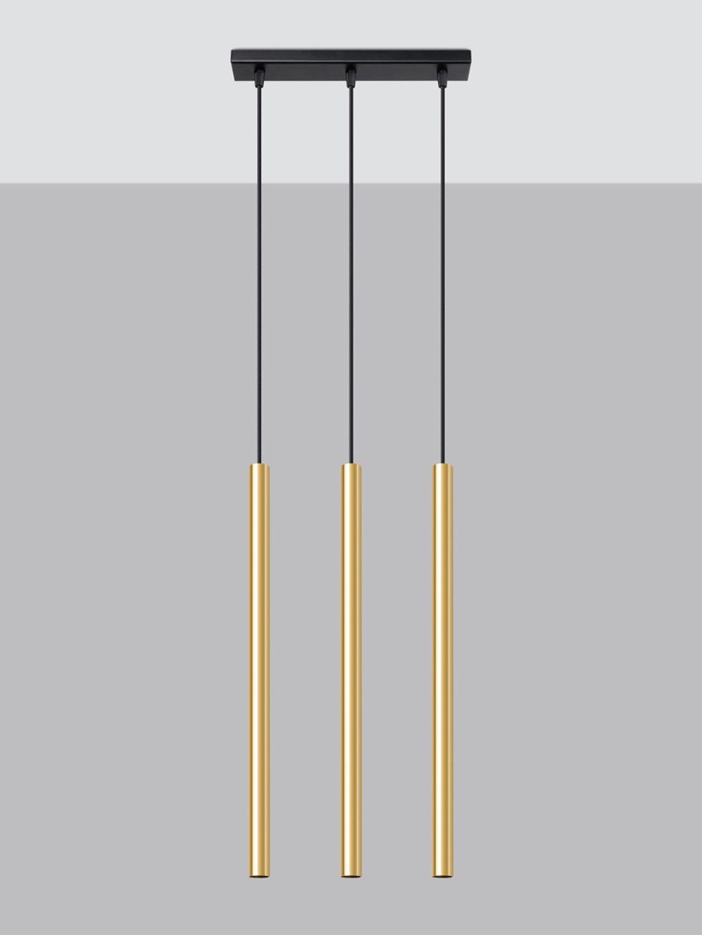 Elegancka Lampa AUREO 3L Złoty Połysk 3x8W LED G9 - obrazek 3