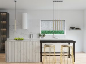 miniaturka Elegancka Lampa AUREO 3P Złoty Połysk 3x8W LED G9