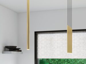 miniaturka Elegancka Lampa AUREO 5L Złoty Połysk 5x G9 LED