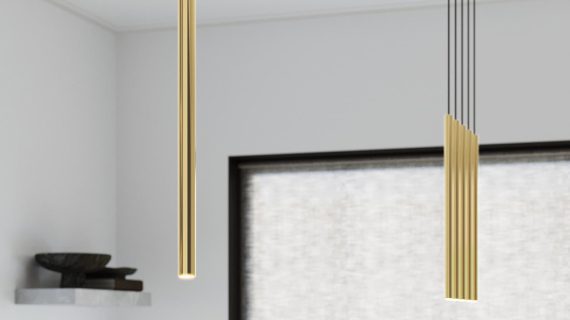 Elegancka Lampa AUREO 5L Złoty Połysk 5x G9 LED - obrazek 6