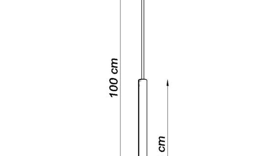 Lampa Wisząca AUREO 1 Chrom 1x G9 LED 100cm - obrazek 9