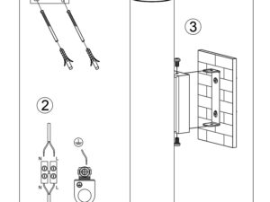 miniaturka Elegancki Kinkiet LAGUNA 2 Złoty Połysk 2x GU10 LED