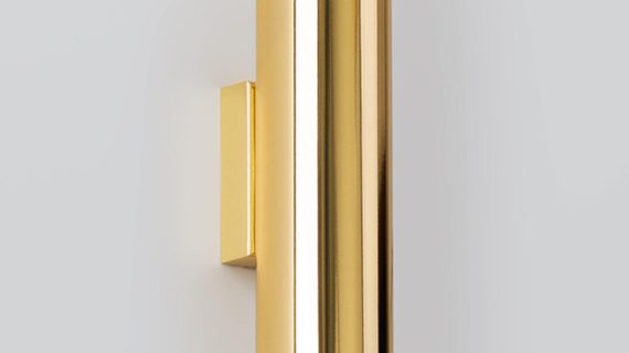 Elegancki Kinkiet LAGUNA 2 Złoty Połysk 2x GU10 LED - obrazek 2