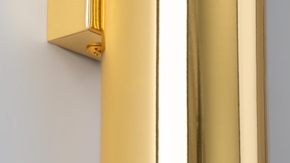 Elegancki Kinkiet LAGUNA 2 Złoty Połysk 2x GU10 LED - obrazek 4