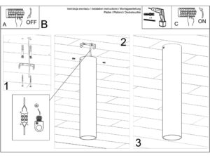 miniaturka Elegancki Plafon LAGUNA 30 Złoty Połysk GU10 10W LED