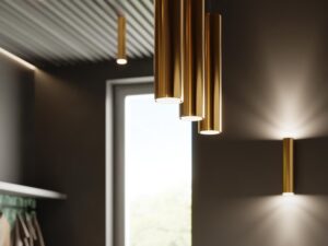 miniaturka Elegancki Plafon LAGUNA 30 Złoty Połysk GU10 10W LED