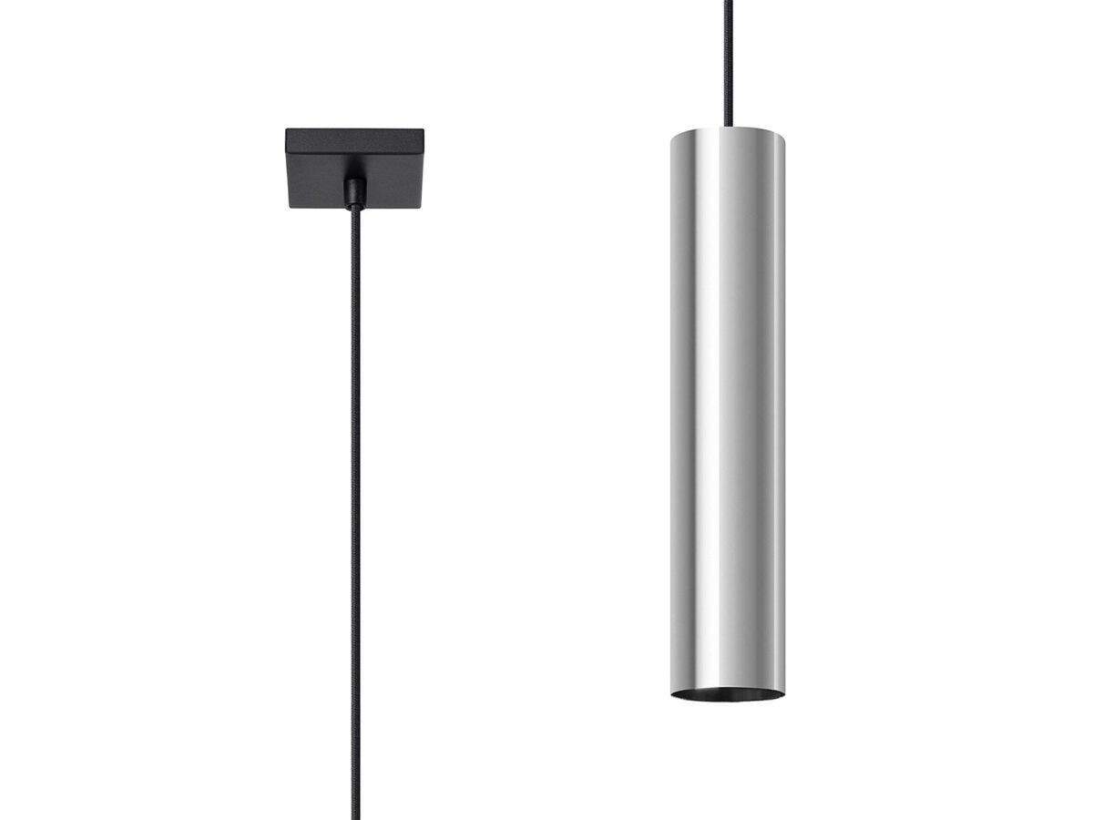 Designerska Lampa Wisząca LAGUNA 1 Chrom GU10 LED