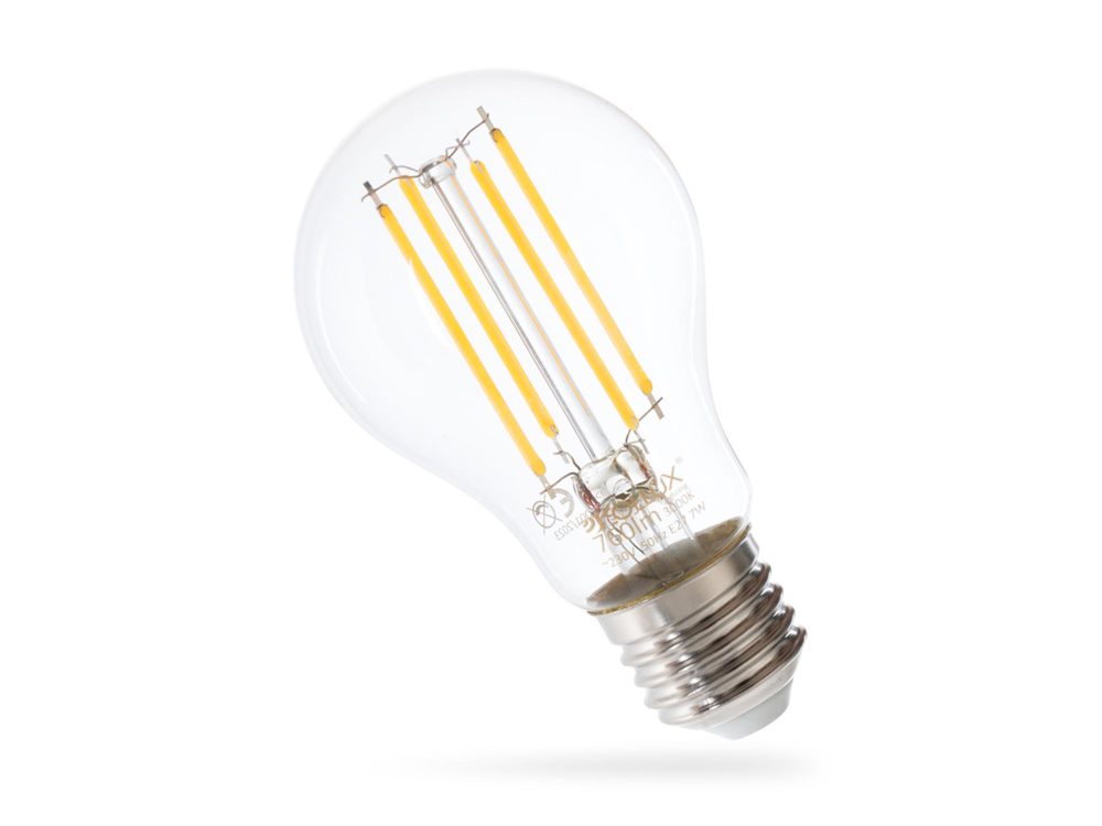 E27 7W LED - 760lm Żarówka 3000 Kelvin Wysoka Jakość