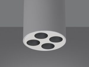 miniaturka Oświetlenie sufitowe ZOE LED Biały/Czarny 887lm IP20