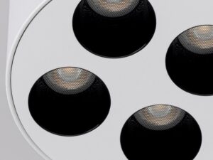 miniaturka Oświetlenie sufitowe ZOE LED Biały/Czarny 887lm IP20